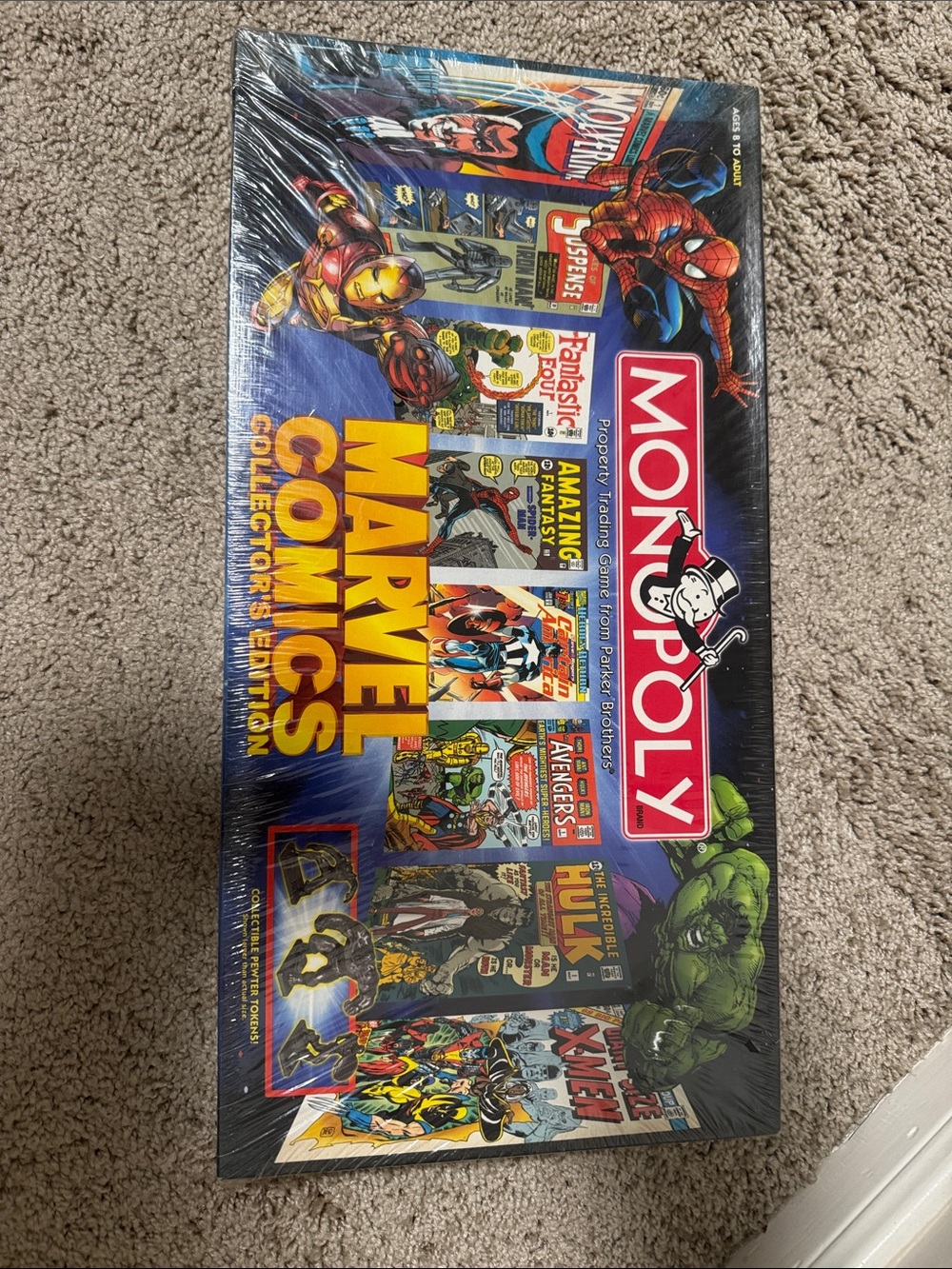 Monopoly Marvel Comics Collector's Edition Board Game - Multicolor